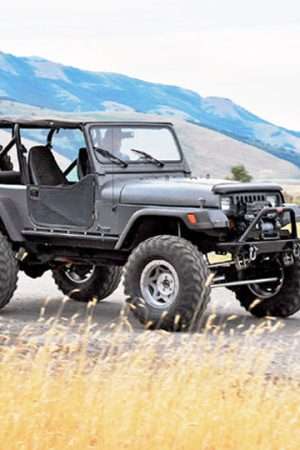 YJ SOA Lift, Spring Over Axle: Jeep Wrangler Spring Over lift